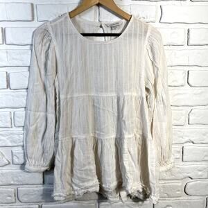 American Eagle Flowy Peasant Top Size XS